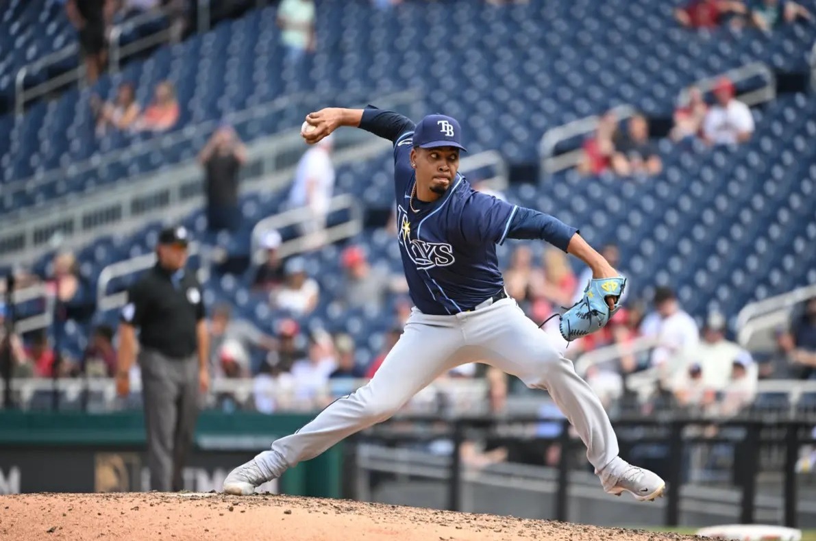 Edwin Uceta enfrenta otro revés en su rehabilitación con los Rays