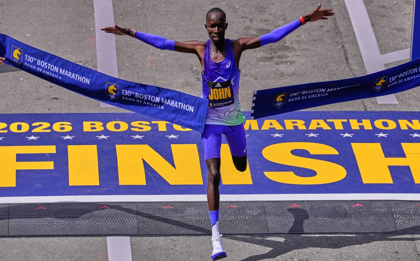 John Korir establece un nuevo récord en el maratón de Boston