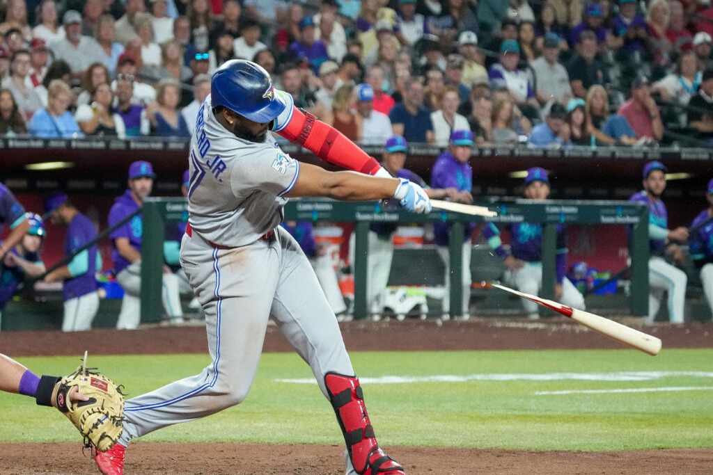 Urge mayor poder ofensivo de Vlad Guerrero Jr. para rescatar a los Azulejos