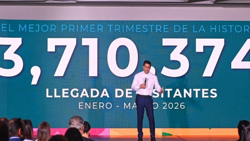 Turismo en República Dominicana alcanza cifra récord con más de 3,7 millones de visitantes en el primer trimestre