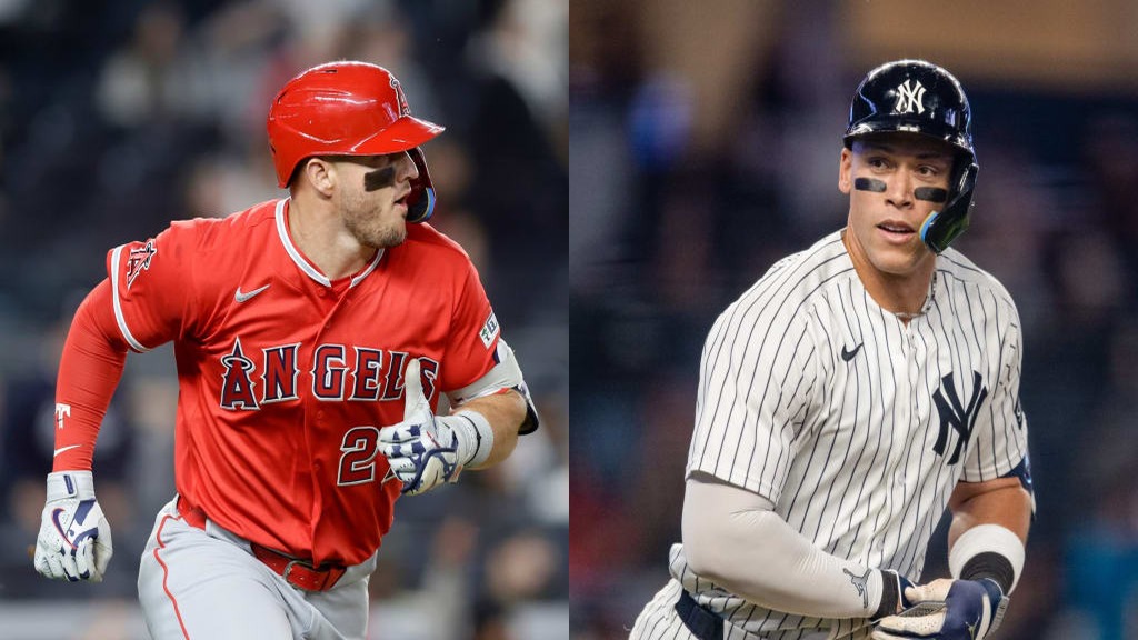 Aaron Judge y Mike Trout protagonizan hazaña histórica en serie entre Yankees y Angels
