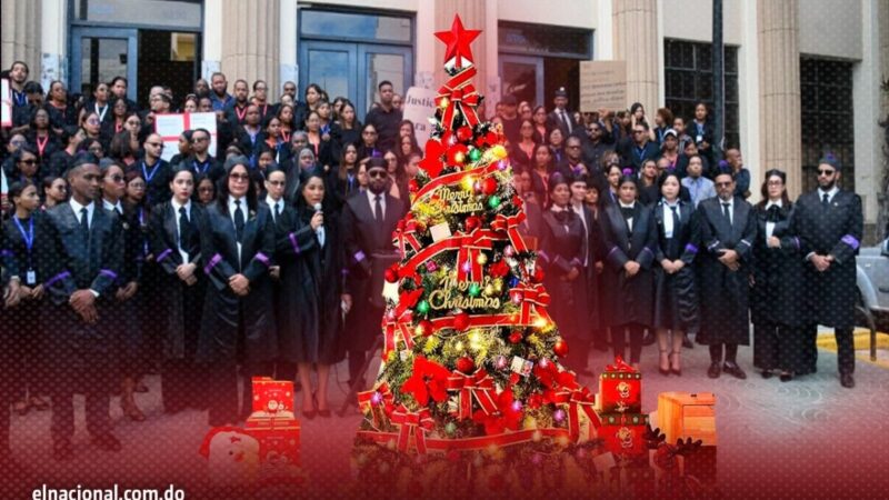 Jueces critican millonario gasto en árbol navideño del Poder Judicial