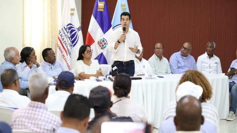 Wellington Arnaud anuncia acueducto en Elías Piña para mejorar acceso al agua