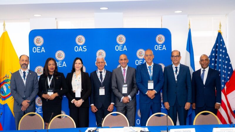 Ricardo de los Santos aboga por cooperación internacional contra las drogas sintéticas en encuentro de la OEA