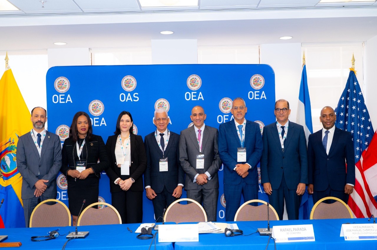 Ricardo de los Santos aboga por cooperación internacional contra las drogas sintéticas en encuentro de la OEA