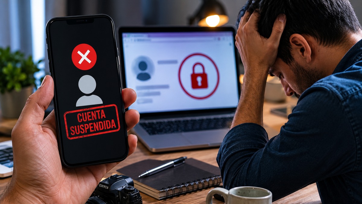 La fragilidad legal de las cuentas digitales ante el reporte masivo