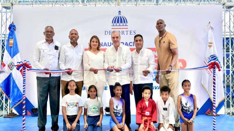 Inauguran modernos pabellones deportivos en La Romana bajo la gestión de Abinader