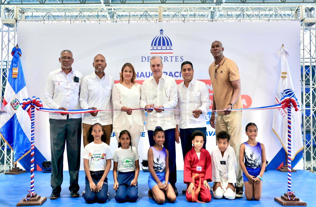 Inauguran modernos pabellones deportivos en La Romana bajo la gestión de Abinader