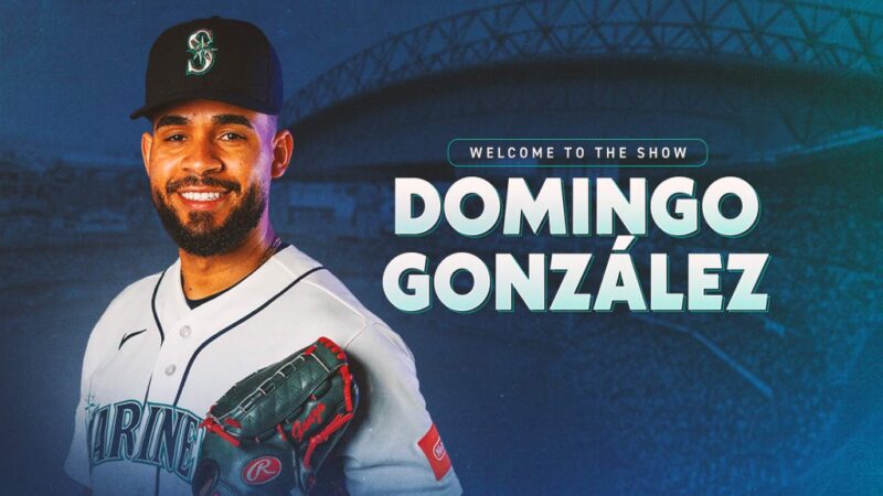 Domingo González se une al bullpen de Marineros para enfrentar a Astros
