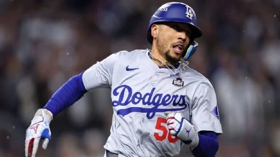 Mookie Betts regresa a la acción con los Dodgers tras lesión