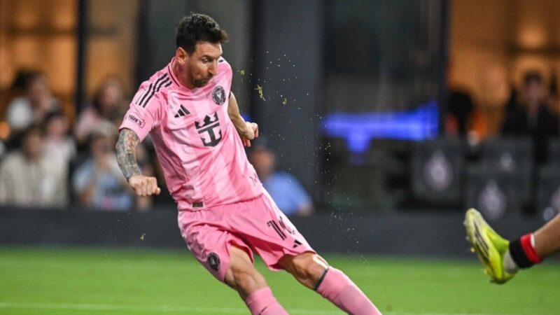 Messi continúa su racha goleadora en la victoria del Inter Miami sobre Portland