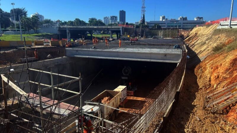 Avances en el túnel de la Luperón podrían culminar en junio