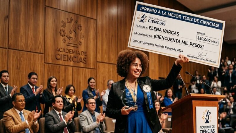 Academia de Ciencias lanza premio para impulsar excelencia en tesis científicas