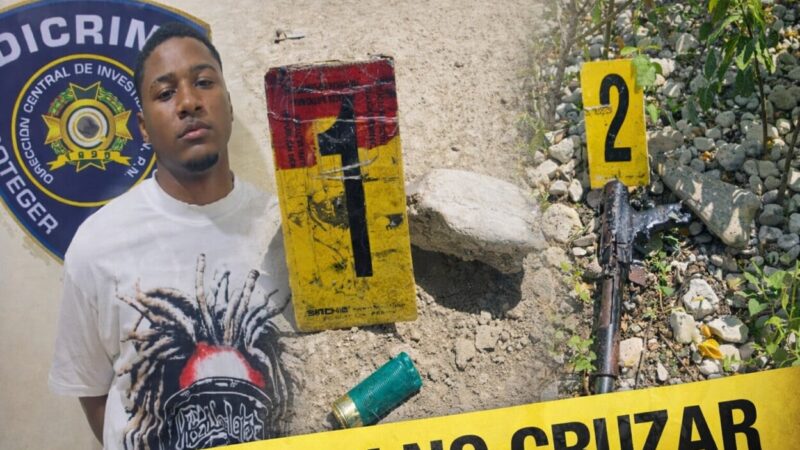 Detienen a joven acusado de asesinar a su pareja en Neyba con arma casera
