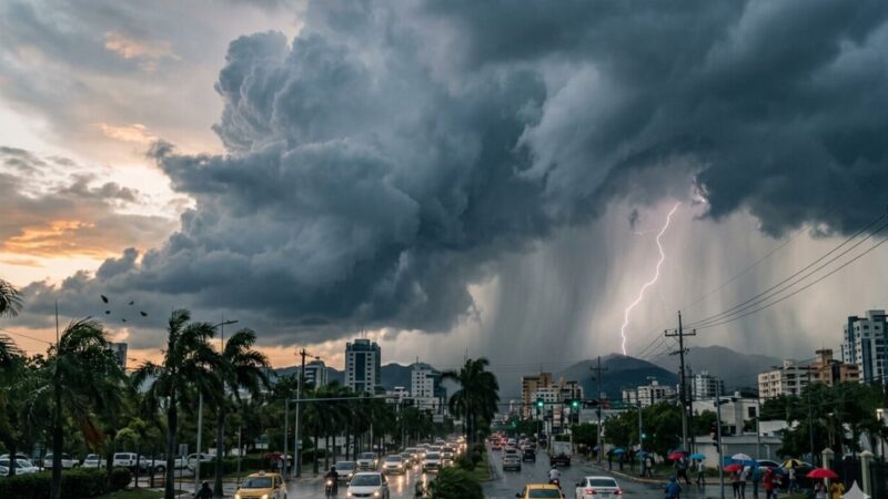 Vaguada provocará lluvias intensas en el Cibao y zona fronteriza