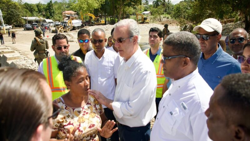 Gobierno dominicano construirá viviendas y puentes para damnificados en Puerto Plata