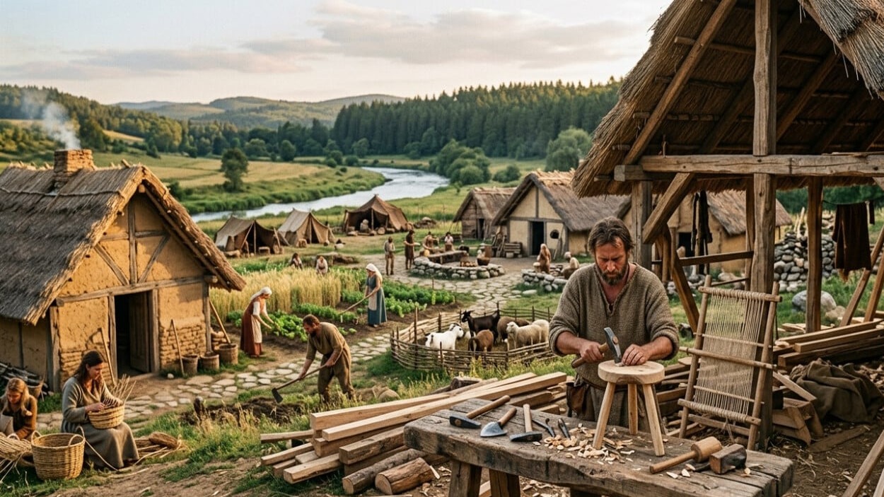 Del nomadismo a la vida sedentaria: el origen de aldeas y oficios ancestrales