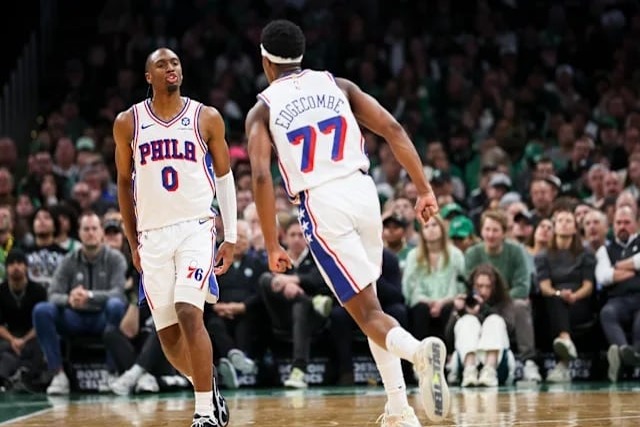 Edgecombe y Maxey impulsan a los Sixers para sorprender a los Celtics