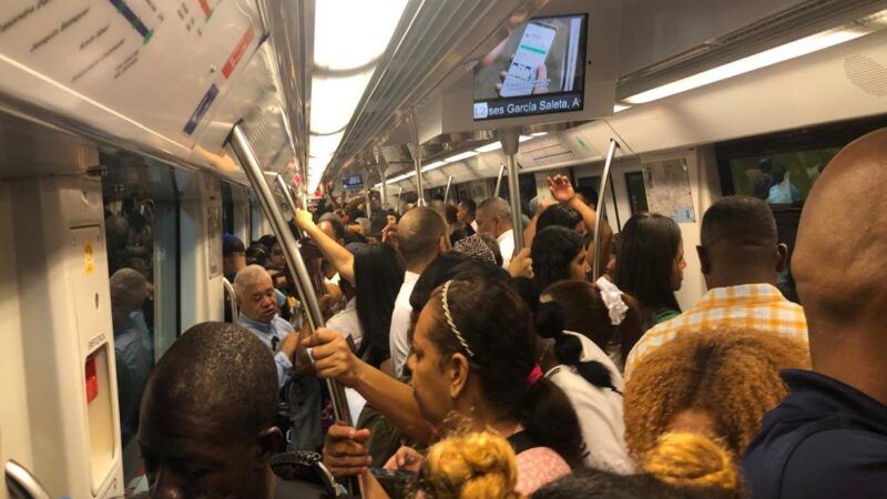 El impacto del ventarrón en el Metro de Santo Domingo resuena más que los rieles