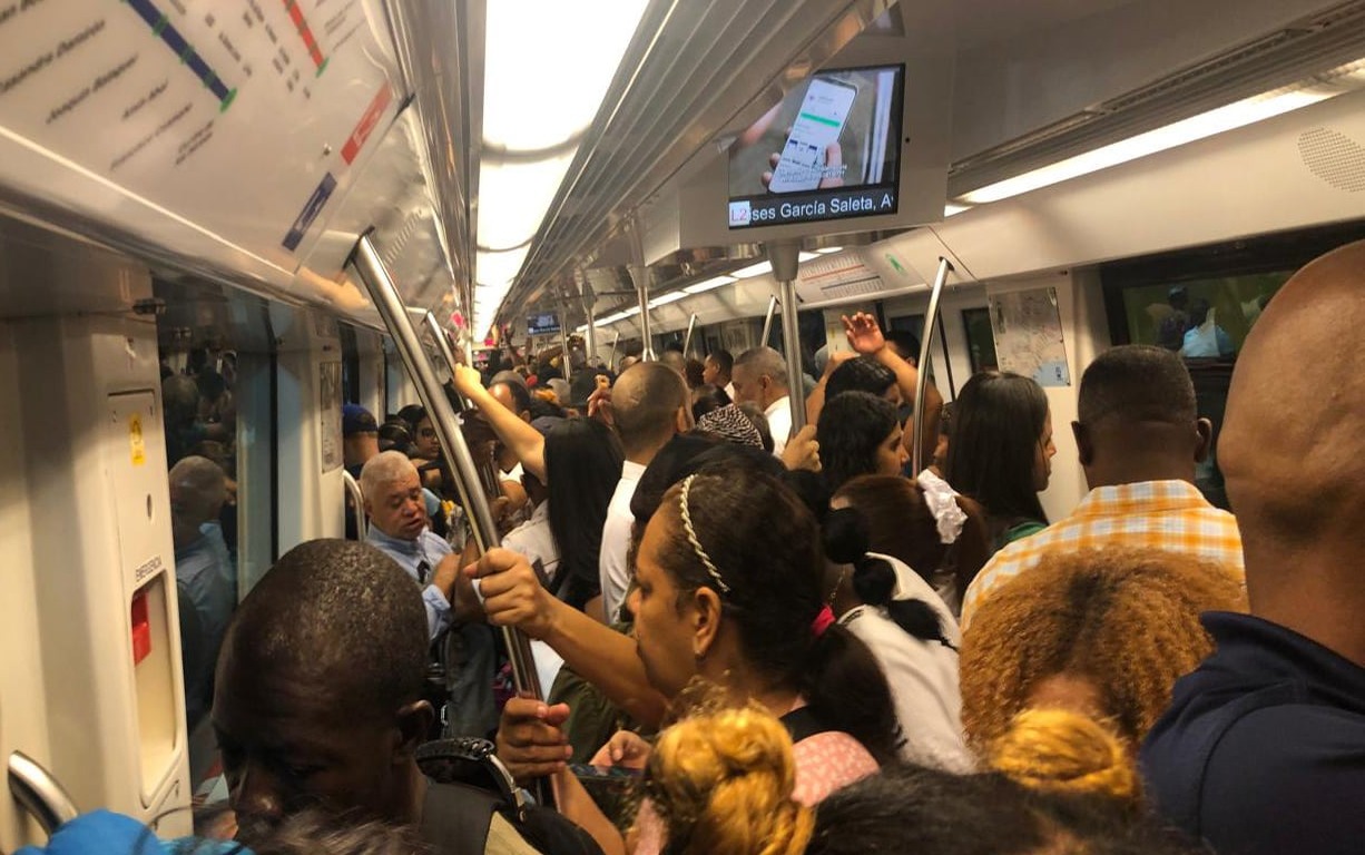 El impacto del ventarrón en el Metro de Santo Domingo resuena más que los rieles