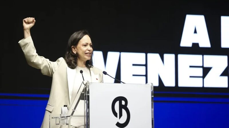 María Corina Machado defiende la lucha democrática del pueblo venezolano en Madrid