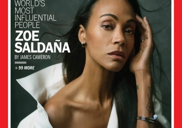 Zoe Saldaña destaca entre las 100 figuras más influyentes según Time en 2026