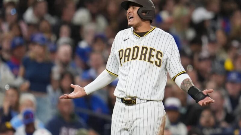 Machado se destaca con el bate, pero sale del juego por precaución