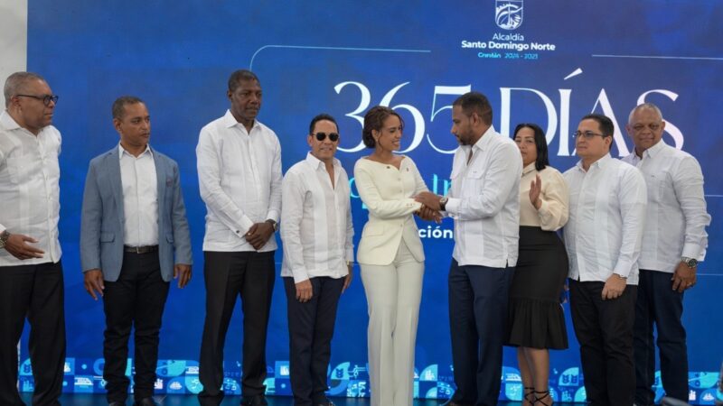 Apoyo de la Cámara de Comercio de Santo Domingo Norte a la rendición de cuentas de la alcaldesa Gerónimo