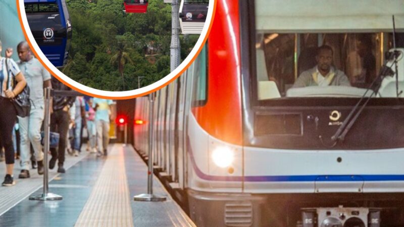 Interrupciones en el Metro y Teleférico de Santo Domingo generan malestar ciudadano