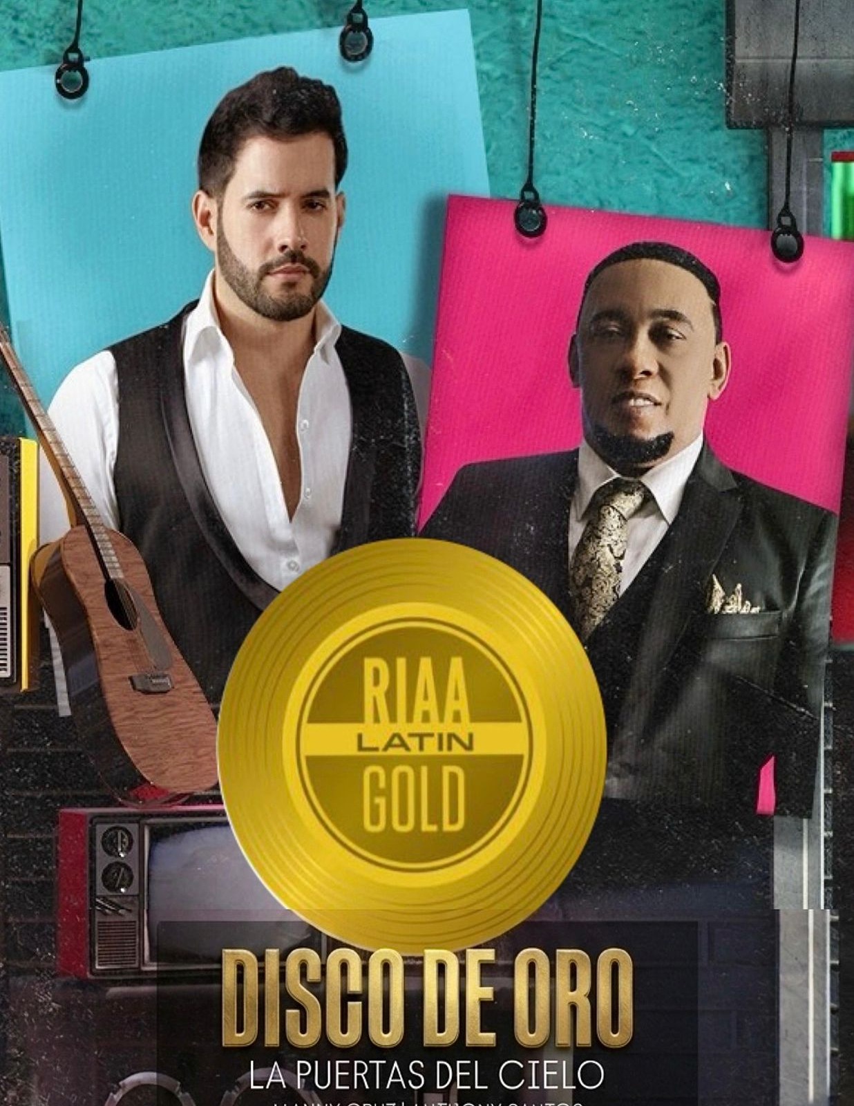 Manny Cruz celebra su primer disco de oro con “Las puertas del cielo”