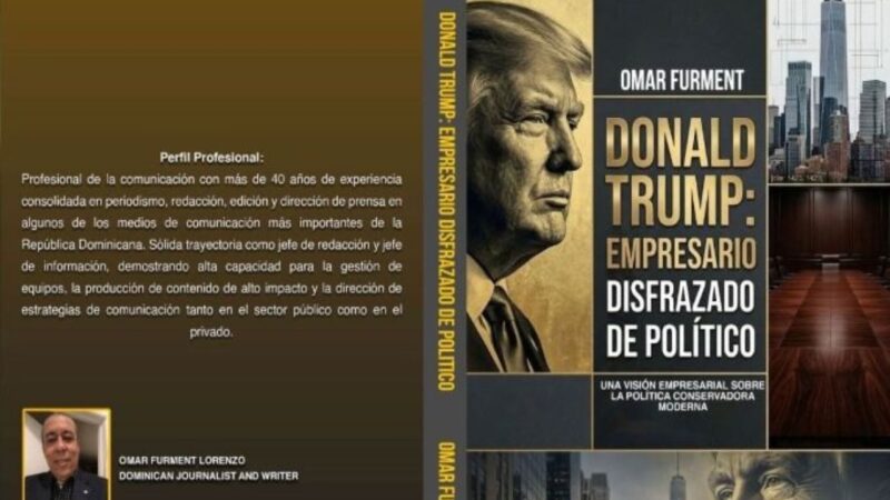 Omar Furment presenta libro sobre la trayectoria política de Donald Trump