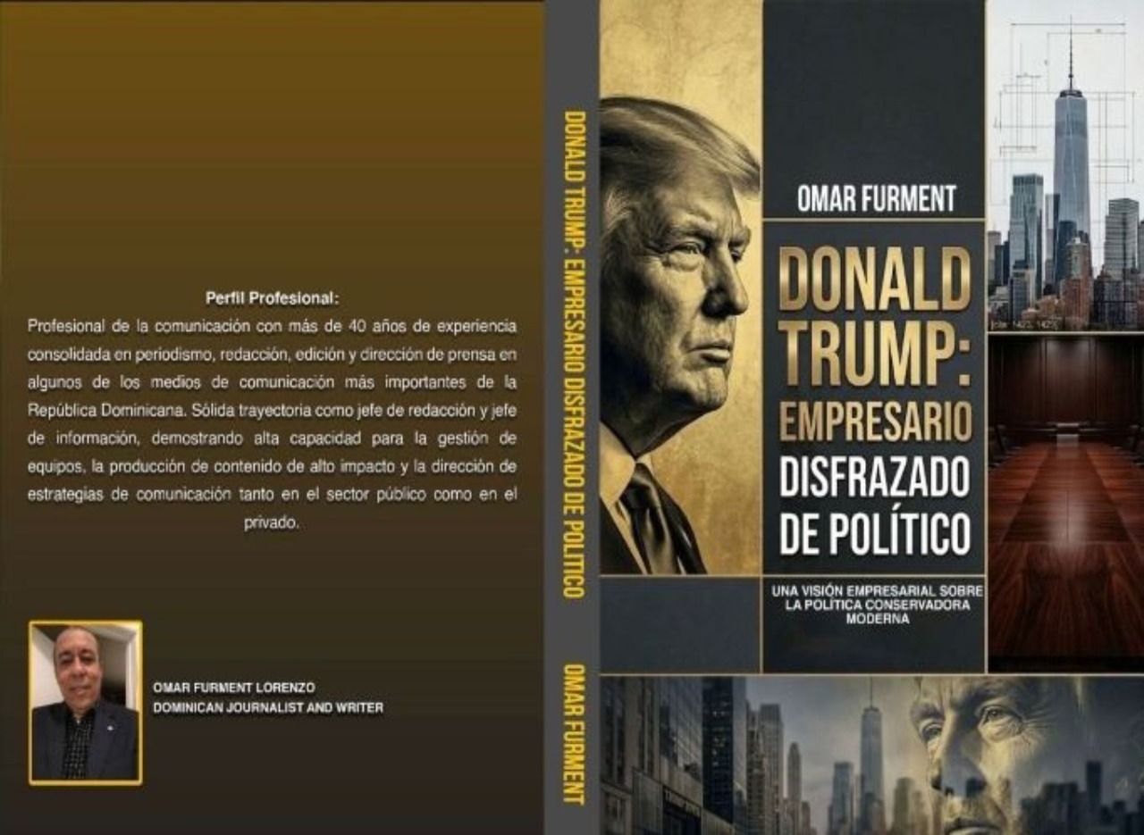 Omar Furment presenta libro sobre la trayectoria política de Donald Trump