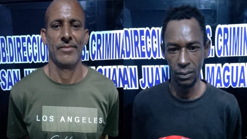 Desmantelan metalera y arrestan a dos personas en San Juan de la Maguana