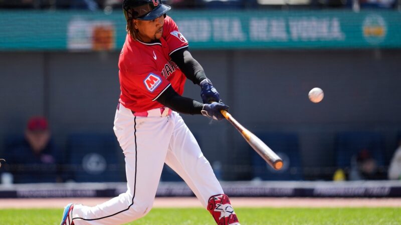 José Ramírez, un dominicano imparable en la Liga Americana