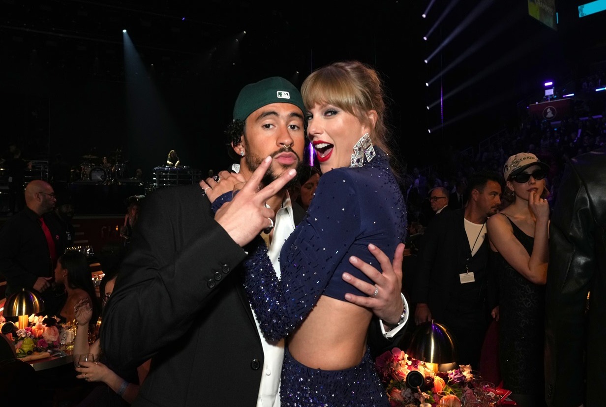 Taylor Swift y Bad Bunny dominan la lista histórica de Spotify