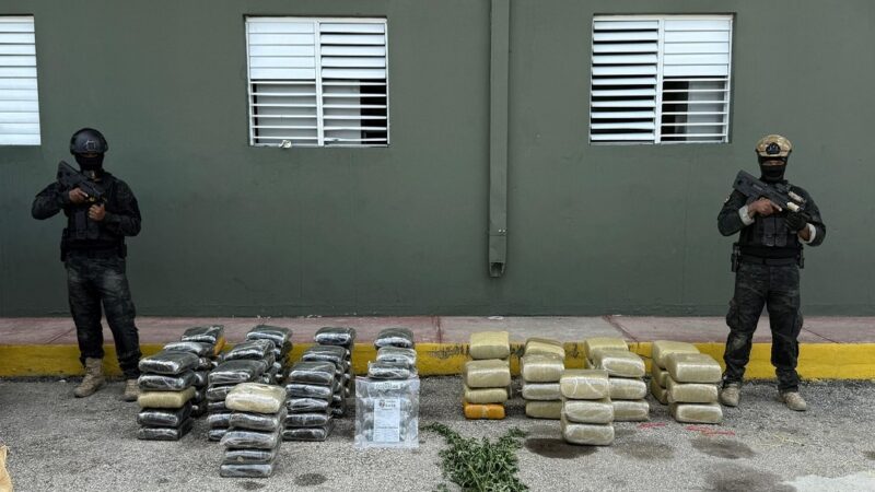 Desmantelan red de narcotráfico en Elías Piña con 600 libras de marihuana incautadas