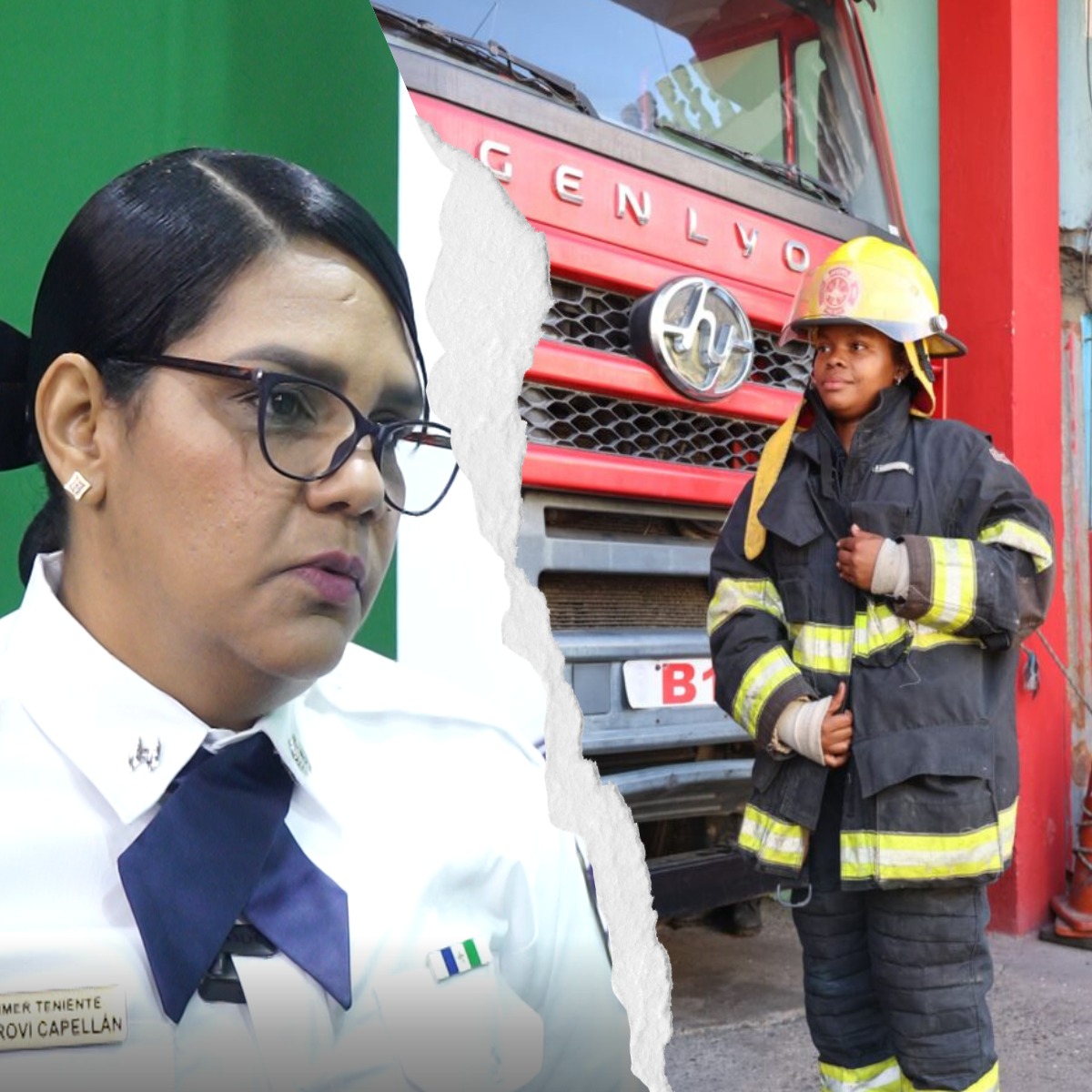 El desafío de ser madre y protectora en la línea de servicio
