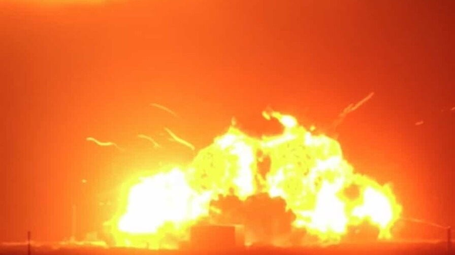 Explosión en prueba del cohete de Blue Origin en Cabo Cañaveral