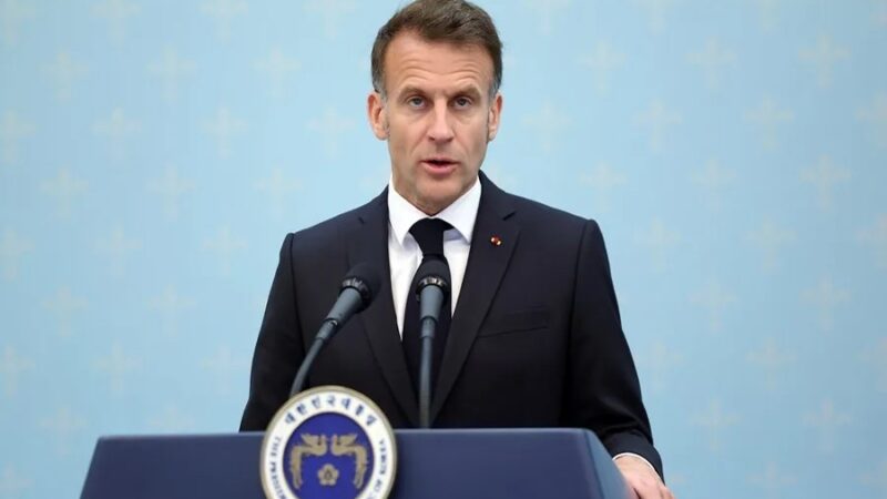 Macron expresa su indignación ante la violencia en festejos del PSG
