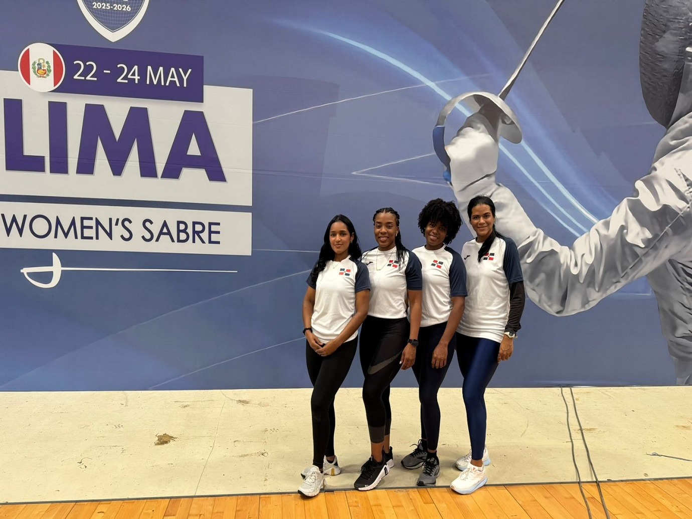 Esgrimistas dominicanas se preparan en el extranjero para los Juegos Centroamericanos
