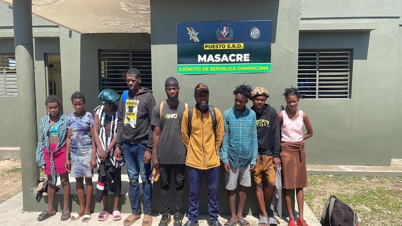 Detención de 18 migrantes haitianos en operativos del Ejército en la frontera norte