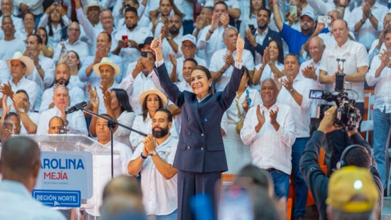 Carolina Mejía traza su propio camino en el PRM e impulsa la continuidad de Abinader