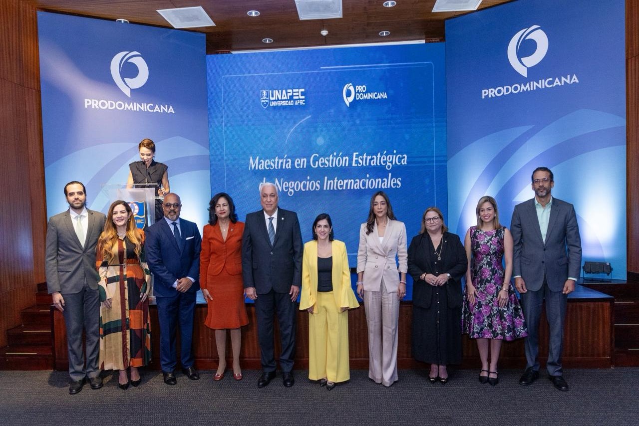 UNAPEC y ProDominicana presentan maestría para fortalecer el comercio internacional