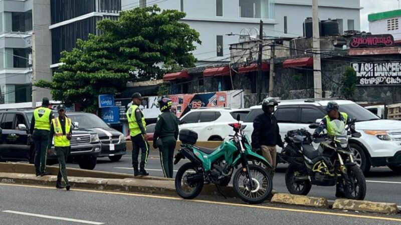 Operativo de Digesett en elevado desata debate sobre seguridad y multas