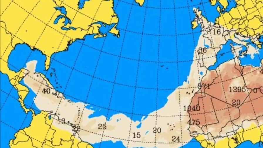 Polvo del Sahara impactará a República Dominicana desde este viernes