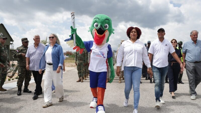 El Fuego de los Juegos Santo Domingo 2026 Ilumina Pedernales