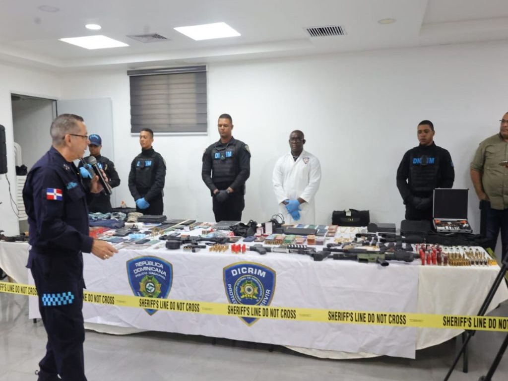 Desmantelada red de tráfico ilegal de armas en República Dominicana