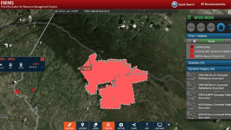 Devastador Incendio en Sierra de Bahoruco Alcanza Proporciones Inéditas