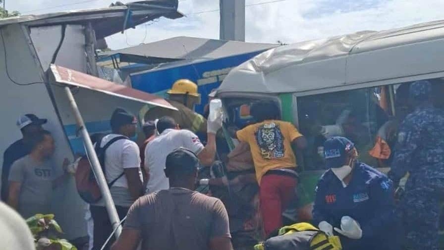 Fallece Primera Víctima del Accidente de Autobús en San Pedro-Hato Mayor