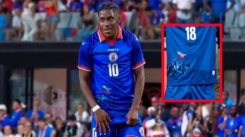 Haití Ajusta el Diseño de su Camiseta Mundialista tras Recomendación de la FIFA